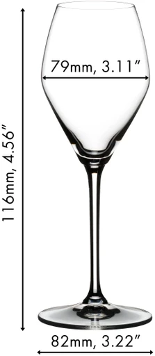 Riedel Champagne Glazen - 4 stuks Riedel Champagne Glazen - 4 Stuks -Praktische Winkel Voor Keukenbenodigdheden 441100055 dimensions OJs5Vy13