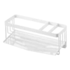 Yamazaki Gootsteenorganiser Tower Wit 2 Yamazaki Gootsteenorganiser Tower Wit -Praktische Winkel Voor Keukenbenodigdheden 5016 TOWER SPONGE AND BOTTLE HOLDER WITH DRAINER WH 9 1000x