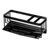 Yamazaki Gootsteenorganiser Tower Zwart 2 Yamazaki Gootsteenorganiser Tower Zwart -Praktische Winkel Voor Keukenbenodigdheden 5017 TOWER SPONGE AND BOTTLE HOLDER WITH DRAINER BK 9 1000x