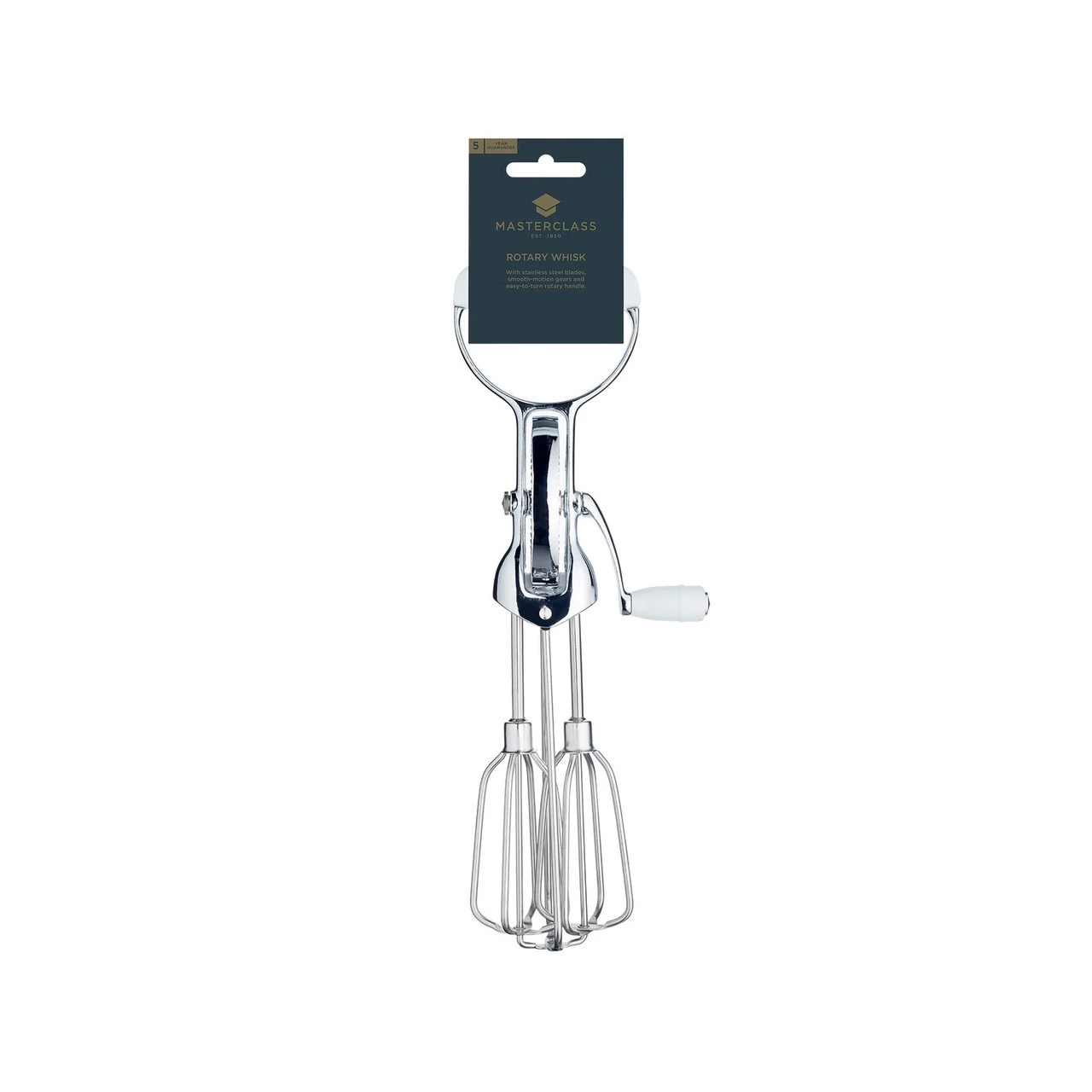 MasterClass Handmixer / Slagroomklopper Deluxe MasterClass Handmixer / Slagroomklopper Deluxe -Praktische Winkel Voor Keukenbenodigdheden 5028250147943 1
