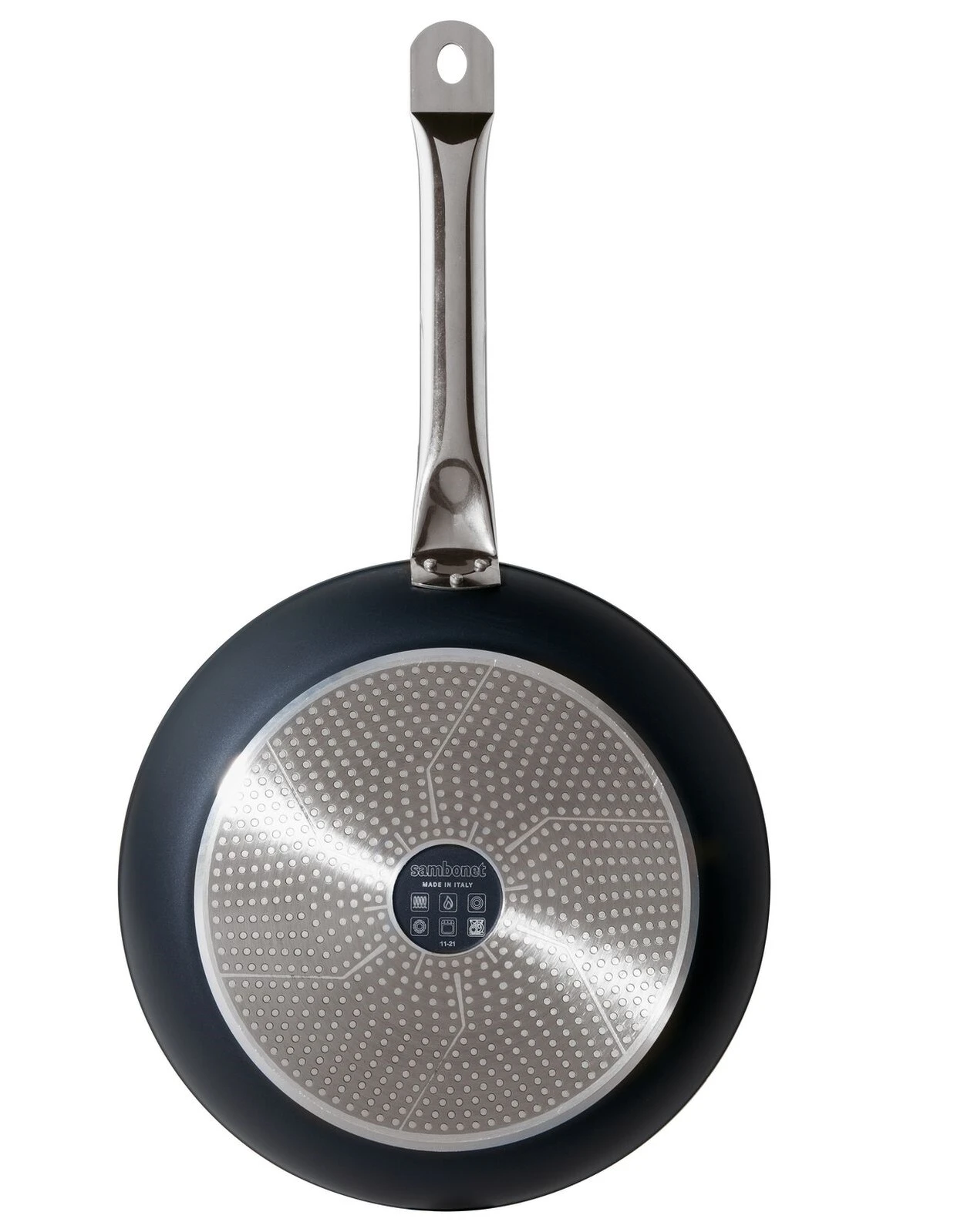 Sambonet Koekenpan Midnight Blue - ø 20 cm - standaard anti-aanbaklaag Sambonet Koekenpan Midnight Blue - ø 20 Cm - Standaard Anti-aanbaklaag -Praktische Winkel Voor Keukenbenodigdheden 51074 20 add02