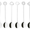 Sambonet Koffielepels Party Items Zilver 6 Stuks 2 Sambonet Koffielepels Party Items Zilver 6 Stuks -Praktische Winkel Voor Keukenbenodigdheden 52550C57