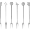 Sambonet Gebaksvorkjes Party Fashion Antique Zilver 6 Stuks 2 Sambonet Gebaksvorkjes Party Fashion Antique Zilver 6 Stuks -Praktische Winkel Voor Keukenbenodigdheden 52649C52