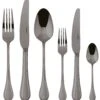 Sambonet Bestekset Royal - Zwart - 36 Delig / 6 Personen 2 Sambonet Bestekset Royal - Zwart - 36 Delig / 6 Personen -Praktische Winkel Voor Keukenbenodigdheden 52763K83