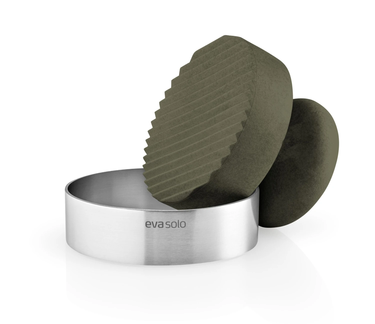 Eva Solo Hamburgerpers Green Tools - Staal - ø 9 cm Eva Solo Hamburgerpers Green Tools - Staal - ø 9 Cm -Praktische Winkel Voor Keukenbenodigdheden 531501 Green tool burger press skilt1 aRGB High scaled