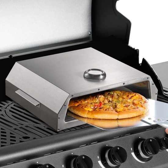 Bighorn Pizzaoven met pizzasteen voor barbecue - grilloven - draagbare - edelstaal Bighorn Pizzaoven Met Pizzasteen Voor Barbecue - Grilloven - Draagbare - Edelstaal -Praktische Winkel Voor Keukenbenodigdheden 550x550 1 1