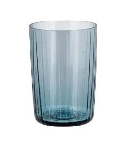 Bitz Waterglas Kusintha - Blauw - 280 Ml - 4 Stuks 4 Bitz Waterglas Kusintha - Blauw - 280 Ml - 4 Stuks -Praktische Winkel Voor Keukenbenodigdheden 5722000242451