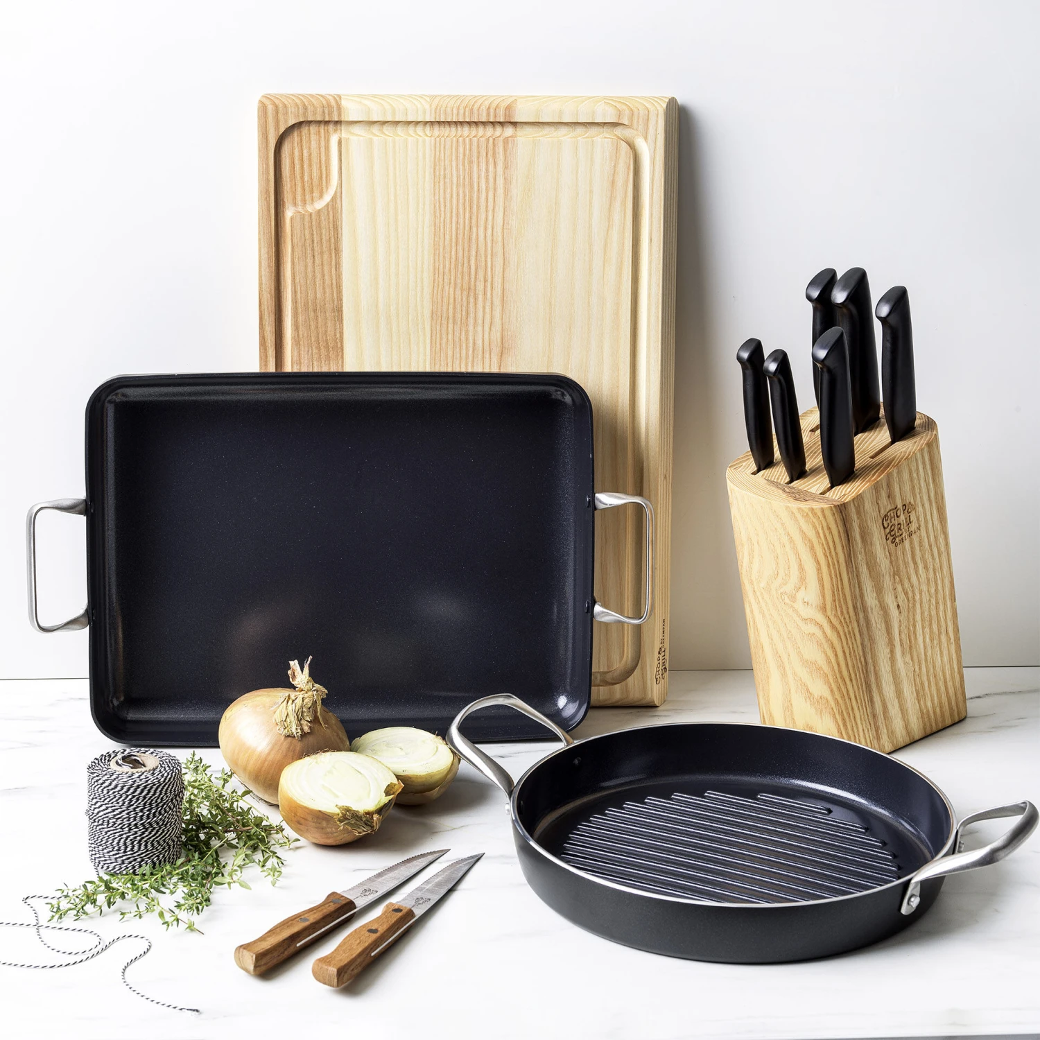 GreenPan Chop & Grill Steakmes - 2 stuks GreenPan Chop & Grill Steakmes - 2 Stuks -Praktische Winkel Voor Keukenbenodigdheden 57719f74b3759493c4db1e23df00abb5f2a0d5f4 5 C G SteakKnife 2Pcs 11cm CC001326 002 CollectionOverview