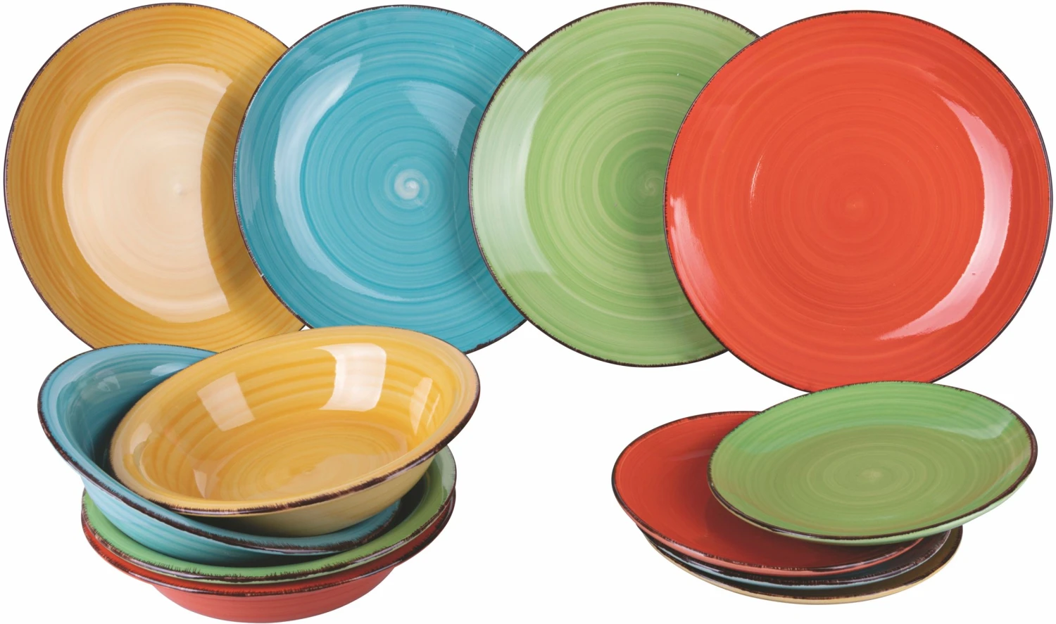 Villa d'Este Serviesset Baita Intensita Doppia - 12-delig / 4 personen Villa D'Este Serviesset Baita Intensita Doppia - 12-delig / 4 Personen -Praktische Winkel Voor Keukenbenodigdheden 5909332 1