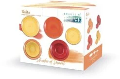 Villa D'Este Serviesset Baita - Sunset - 12-delig / 4 Personen 9 Villa D'Este Serviesset Baita - Sunset - 12-delig / 4 Personen -Praktische Winkel Voor Keukenbenodigdheden 5909336s