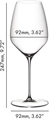 Riedel Witte Wijnglazen Veloce - Riesling - 6 stuks Riedel Witte Wijnglazen Veloce - Riesling - 6 Stuks -Praktische Winkel Voor Keukenbenodigdheden 633000015 dimensions