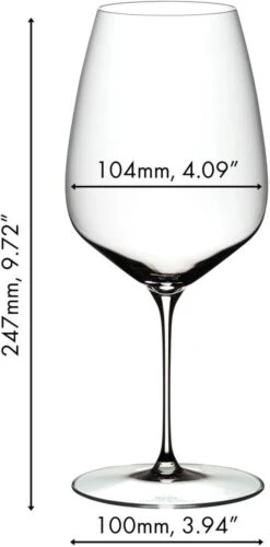 Riedel Rode Wijnglazen Veloce - Cabernet / Merlot - 6 Stuks -Praktische Winkel Voor Keukenbenodigdheden 633000098 dimensions 3Zk3tOiP 1