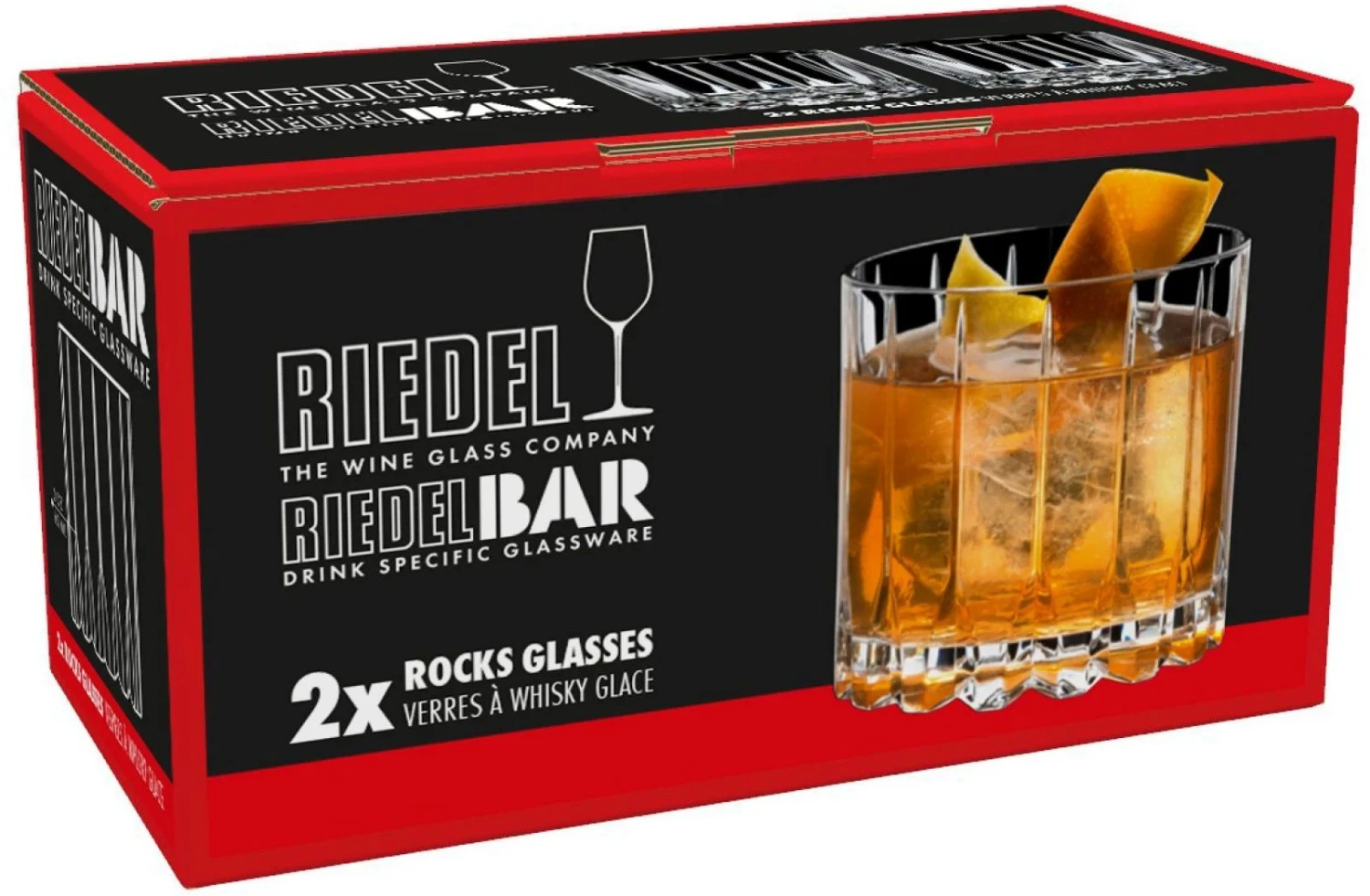Riedel Whiskey Glazen Rocks - 2 stuks Riedel Whiskey Glazen Rocks - 2 Stuks -Praktische Winkel Voor Keukenbenodigdheden 641700002 packaging PG7Eiz9i