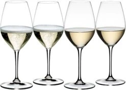 Riedel Champagne Glazen / Witte Wijnglazen Wine Friendly - 4 Stuks