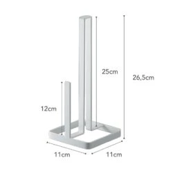 Yamazaki Keukenrolhouder Tower Wit 4 Yamazaki Keukenrolhouder Tower Wit -Praktische Winkel Voor Keukenbenodigdheden 6781 dims eu 1000x