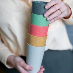 Koziol Bekers Connect Bruin 350 Ml - 2 Stuks -Praktische Winkel Voor Keukenbenodigdheden 7022 5141 connect cup all 1 os1