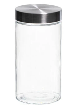 Sareva Voorraadpot - Glas / RVS Deksel - ø 11.5 Cm / 1.7 Liter 5 Sareva Voorraadpot - Glas / RVS Deksel - ø 11.5 Cm / 1.7 Liter -Praktische Winkel Voor Keukenbenodigdheden 7061111122299 2