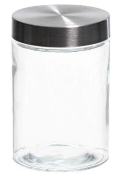 Sareva Voorraadpot - Glas / RVS Deksel - ø 11.5 Cm / 1.25 Liter 6 Sareva Voorraadpot - Glas / RVS Deksel - ø 11.5 Cm / 1.25 Liter -Praktische Winkel Voor Keukenbenodigdheden 7061111721867 2