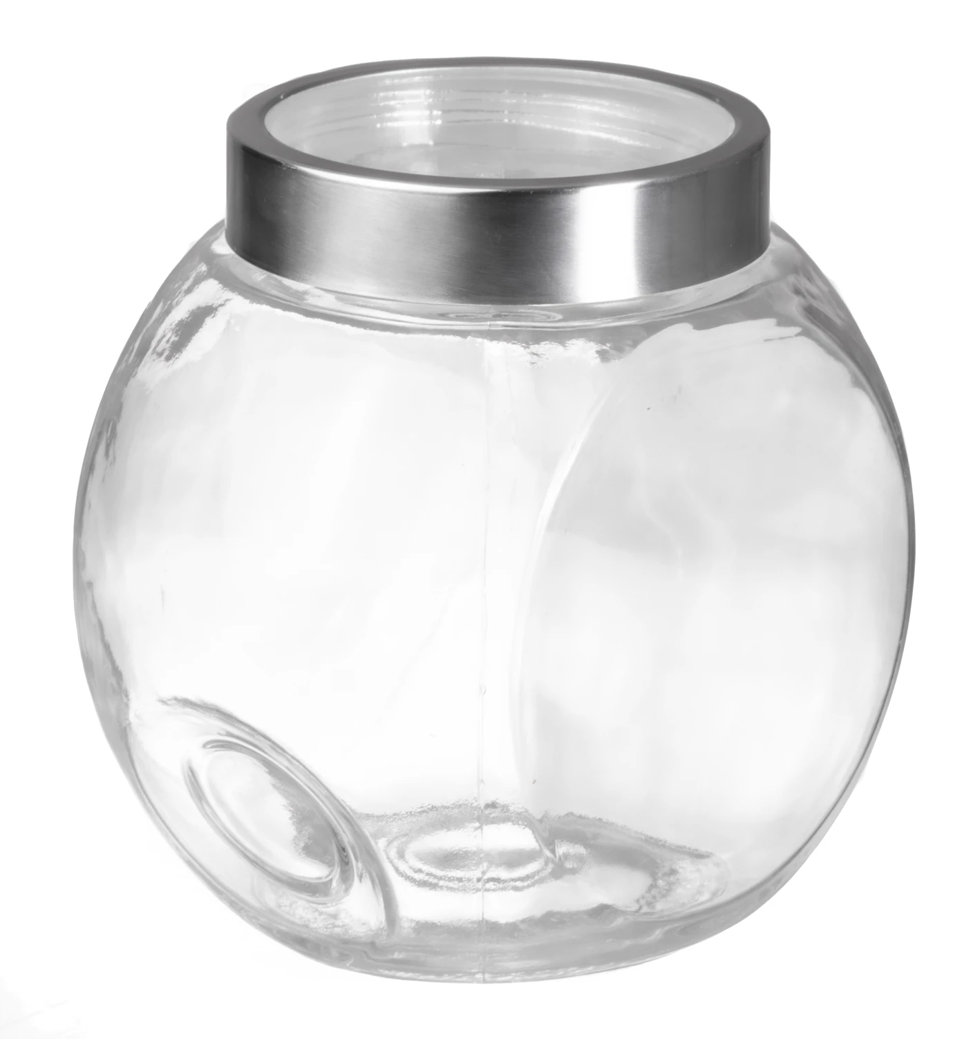 Sareva Voorraadpot / Snoeppot - Glas / RVS deksel - 2.2 liter Sareva Voorraadpot / Snoeppot - Glas / RVS Deksel - 2.2 Liter -Praktische Winkel Voor Keukenbenodigdheden 7061118446343 2 1