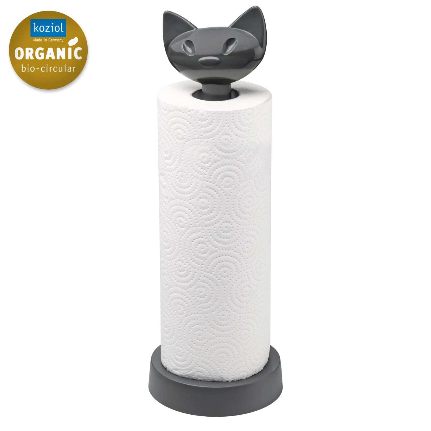 Koziol Keukenrolhouder Miaou Grijs Koziol Keukenrolhouder Miaou Grijs -Praktische Winkel Voor Keukenbenodigdheden 7225701
