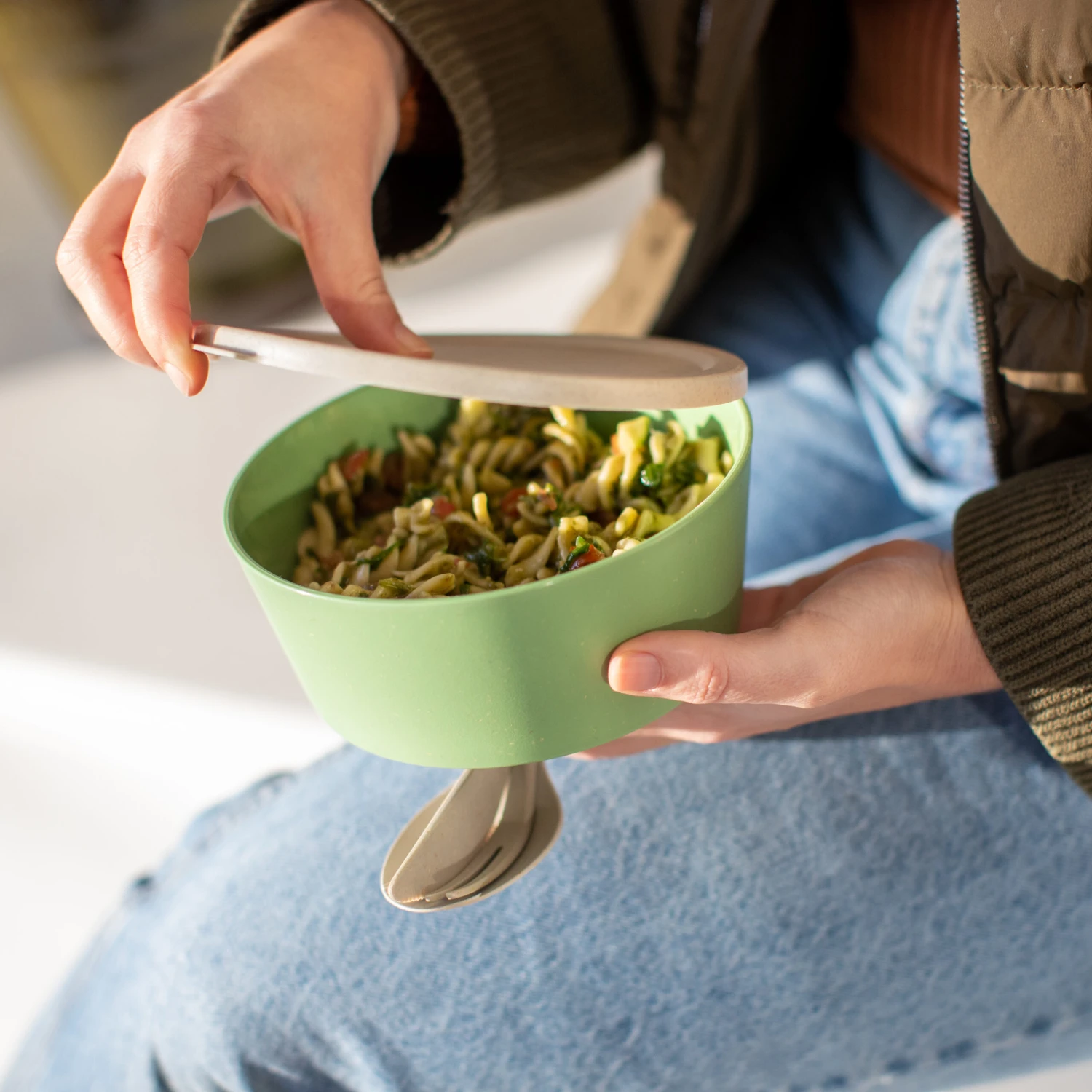 Koziol Vershoudbakje / Kom met Deksel Connect Groen 16 x 16 x 7 cm / 890 ml Koziol Vershoudbakje / Kom Met Deksel Connect Groen 16 X 16 X 7 Cm / 890 Ml -Praktische Winkel Voor Keukenbenodigdheden 7271 connect bowl 703 1 os scaled