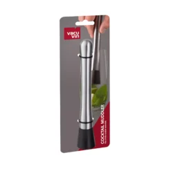 Vacu Vin Cocktailstamper - Zilver - 18.5 Cm 4 Vacu Vin Cocktailstamper - Zilver - 18.5 Cm -Praktische Winkel Voor Keukenbenodigdheden 78545606 Cocktail Muddler Pack