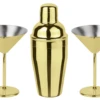 Paderno Cocktailset Paderno Martini - Goud - 3 Delige Set 1 Paderno Cocktailset Paderno Martini - Goud - 3 Delige Set -Praktische Winkel Voor Keukenbenodigdheden 8014808424168