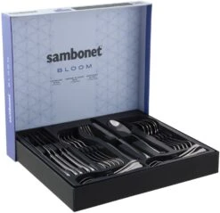 Sambonet Bestekset Bloom - RVS - Monoblock - 24 Delig / 6 Personen 7 Sambonet Bestekset Bloom - RVS - Monoblock - 24 Delig / 6 Personen -Praktische Winkel Voor Keukenbenodigdheden 8014808487606 6