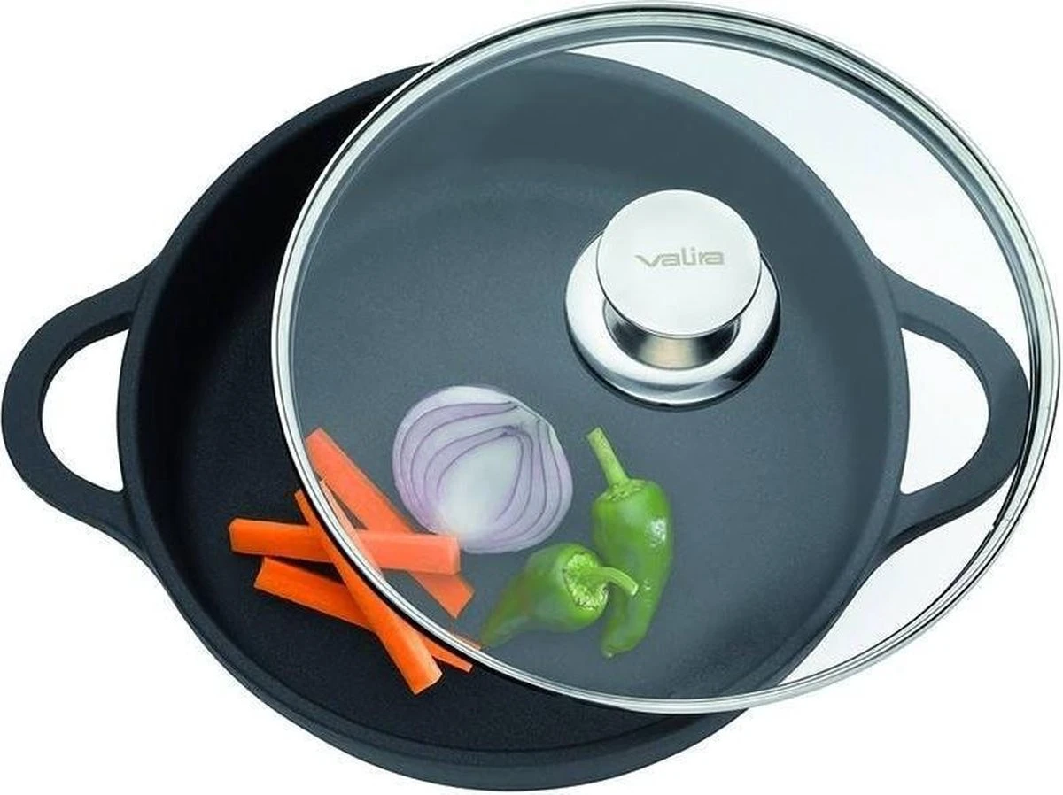 Valira Braadpan met deksel Aire - ø 20 cm / 1.5 liter Valira Braadpan Met Deksel Aire - ø 20 Cm / 1.5 Liter -Praktische Winkel Voor Keukenbenodigdheden 8411401008373 1