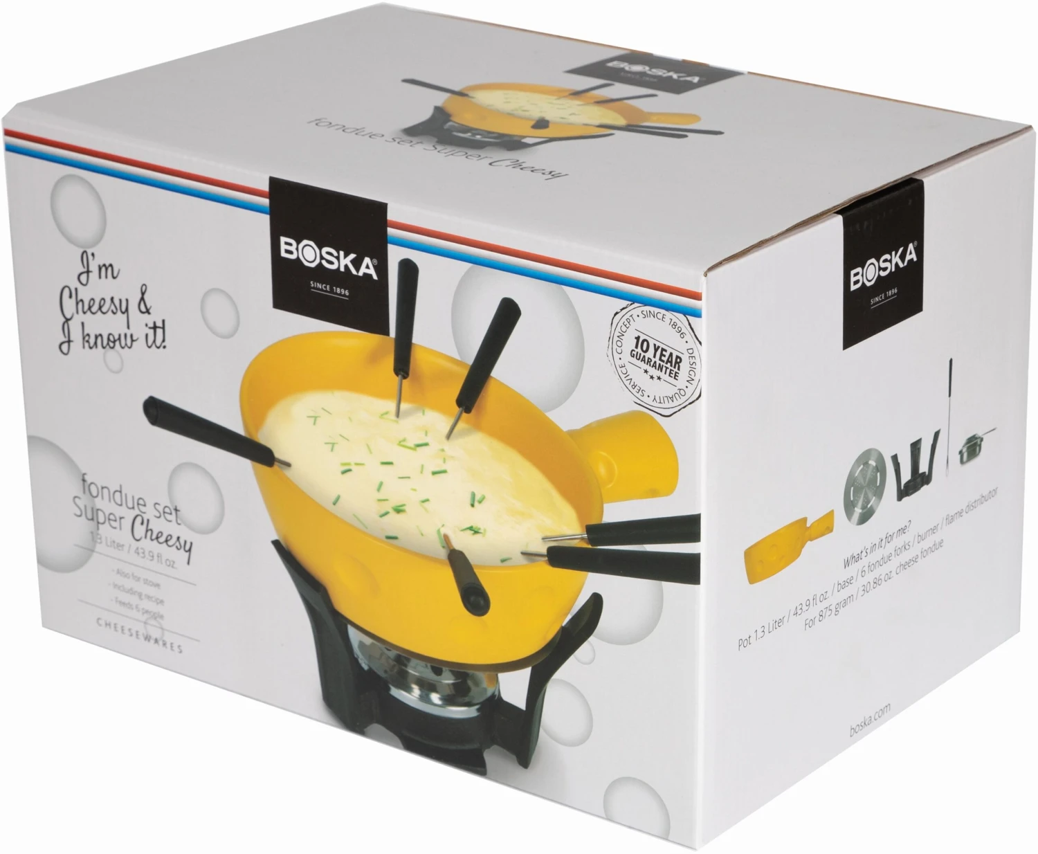 Boska Fondueset Cheesy - 6 personen - geel/zwart - 1.3 liter Boska Fondueset Cheesy - 6 Personen - Geel/zwart - 1.3 Liter -Praktische Winkel Voor Keukenbenodigdheden 853512 fondue cheesy 1 scaled