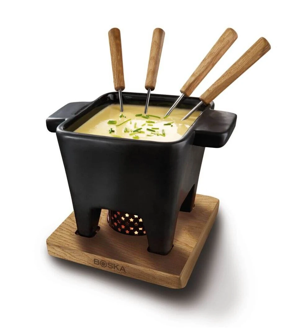 Boska Fondueset - 4 personen - zwart Boska Fondueset - 4 Personen - Zwart -Praktische Winkel Voor Keukenbenodigdheden 853529