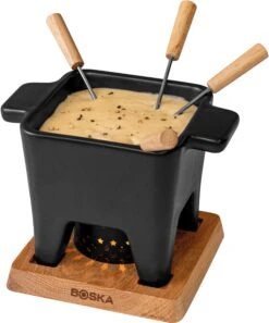 Boska Fondueset - 4 Personen - Zwart 9 Boska Fondueset - 4 Personen - Zwart -Praktische Winkel Voor Keukenbenodigdheden 853529 Tapas Fondue Nero L 1