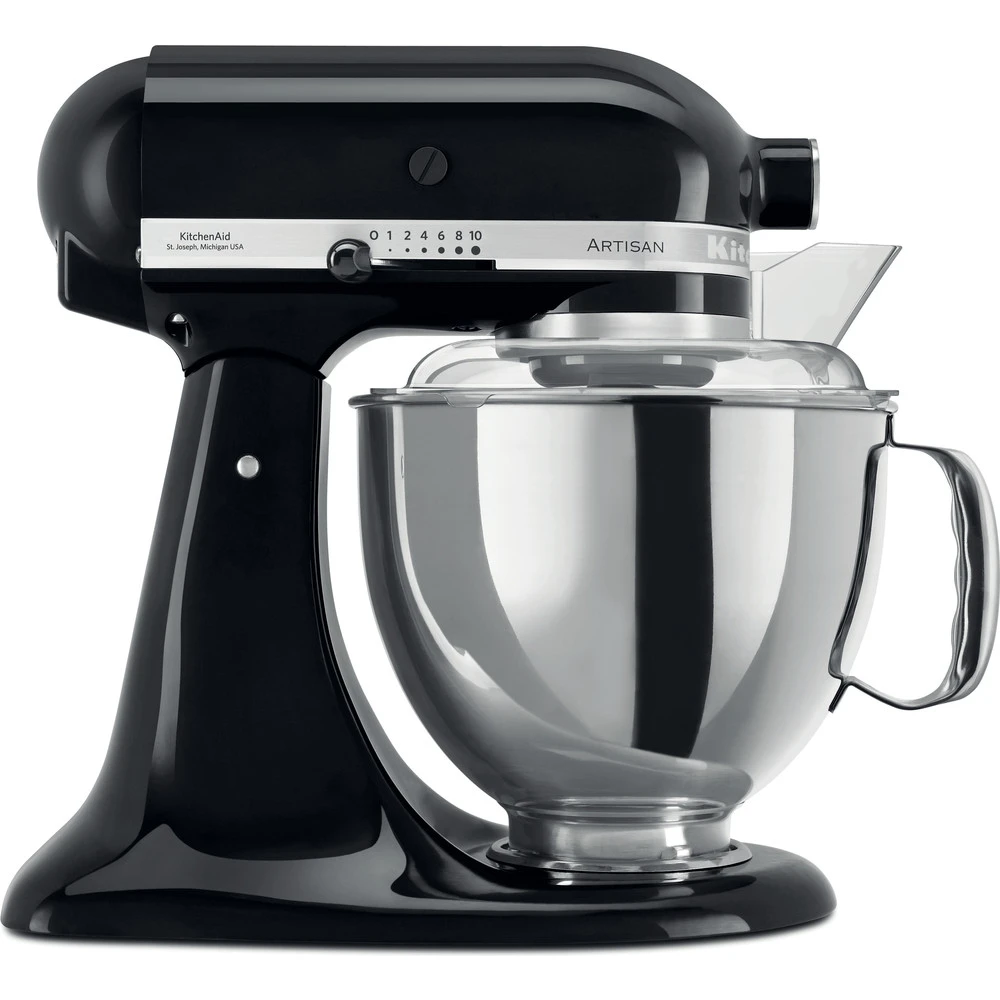 KitchenAid Keukenmachine Artisan - kantelbare kop - onyx zwart - 4.8 liter - 5KSM175PSEOB KitchenAid Keukenmachine Artisan - Kantelbare Kop - Onyx Zwart - 4.8 Liter - 5KSM175PSEOB -Praktische Winkel Voor Keukenbenodigdheden 859701501020