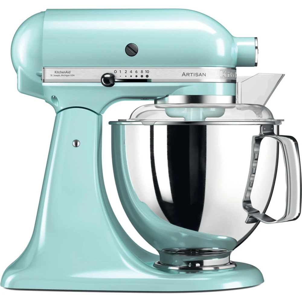 KitchenAid Keukenmachine Artisan - kantelbare kop - ijsblauw - 4.8 liter - 5KSM175PSEIC KitchenAid Keukenmachine Artisan - Kantelbare Kop - Ijsblauw - 4.8 Liter - 5KSM175PSEIC -Praktische Winkel Voor Keukenbenodigdheden 859701501150