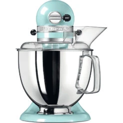 KitchenAid Keukenmachine Artisan - Kantelbare Kop - Ijsblauw - 4.8 Liter - 5KSM175PSEIC 5 KitchenAid Keukenmachine Artisan - Kantelbare Kop - Ijsblauw - 4.8 Liter - 5KSM175PSEIC -Praktische Winkel Voor Keukenbenodigdheden 8597015011505B15D 1