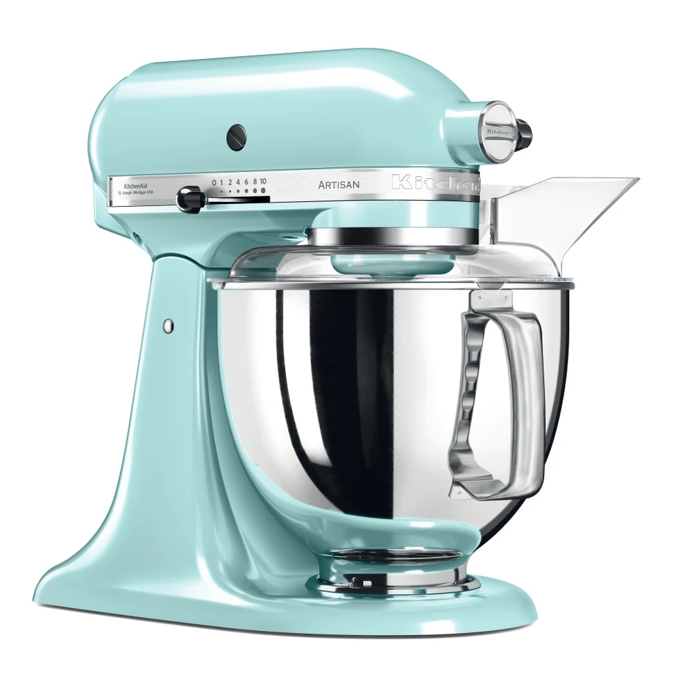 KitchenAid Keukenmachine Artisan - kantelbare kop - ijsblauw - 4.8 liter - 5KSM175PSEIC KitchenAid Keukenmachine Artisan - Kantelbare Kop - Ijsblauw - 4.8 Liter - 5KSM175PSEIC -Praktische Winkel Voor Keukenbenodigdheden 8597015011505B15D 3