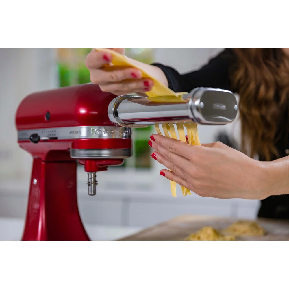 KitchenAid pastaroller en snijder - 3 Stuks - keukenmachine accessoire - 5KSMPRA KitchenAid Pastaroller En Snijder - 3 Stuks - Keukenmachine Accessoire - 5KSMPRA -Praktische Winkel Voor Keukenbenodigdheden 8597040010315B15D 2