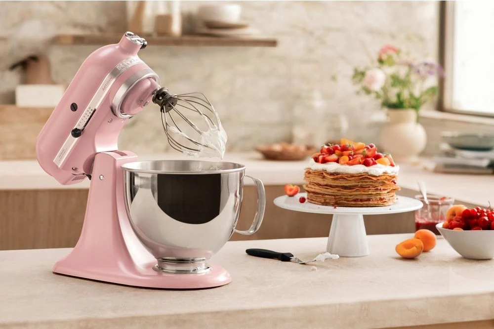 KitchenAid Keukenmachine Artisan - kantelbare kop - dried rose - 4.8 liter - 5KSM175PSEDR KitchenAid Keukenmachine Artisan - Kantelbare Kop - Dried Rose - 4.8 Liter - 5KSM175PSEDR -Praktische Winkel Voor Keukenbenodigdheden 8597115801005B15D 3 1
