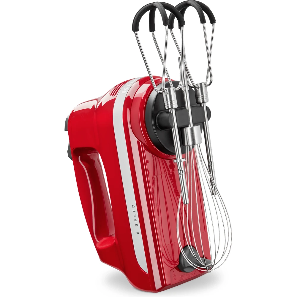 KitchenAid Handmixer - 6 standen - keizerrood - 5KHM6118EER KitchenAid Handmixer - 6 Standen - Keizerrood - 5KHM6118EER -Praktische Winkel Voor Keukenbenodigdheden 859711634750 4