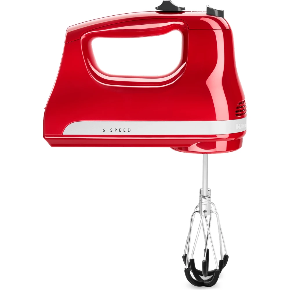 KitchenAid Handmixer - 6 standen - keizerrood - 5KHM6118EER KitchenAid Handmixer - 6 Standen - Keizerrood - 5KHM6118EER -Praktische Winkel Voor Keukenbenodigdheden 859711634750