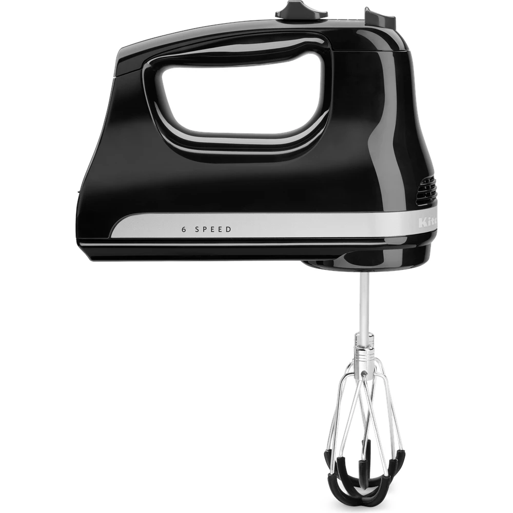 KitchenAid Handmixer - 6 standen - onyx zwart - 5KHM6118EOB KitchenAid Handmixer - 6 Standen - Onyx Zwart - 5KHM6118EOB -Praktische Winkel Voor Keukenbenodigdheden 859711634760