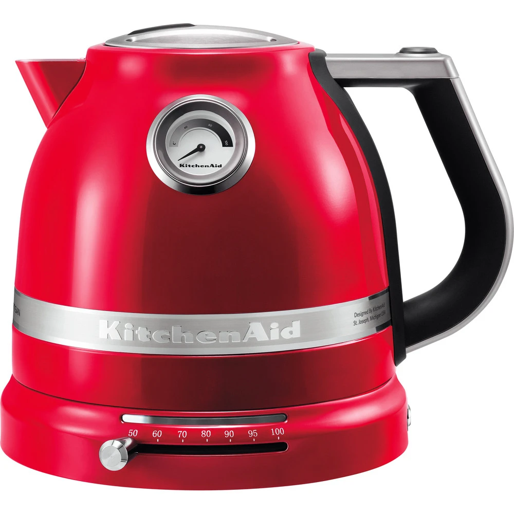 KitchenAid Waterkoker Artisan - temperatuurregeling - keizerrood - 1.5 liter - 5KEK1522EER KitchenAid Waterkoker Artisan - Temperatuurregeling - Keizerrood - 1.5 Liter - 5KEK1522EER -Praktische Winkel Voor Keukenbenodigdheden 859780001010 1
