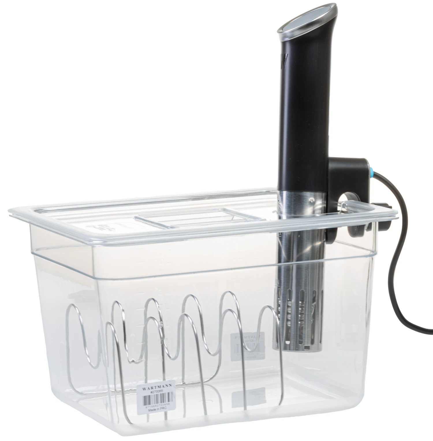 Wartmann Sous Vide Pakket - compleet - 12 liter Wartmann Sous Vide Pakket - Compleet - 12 Liter -Praktische Winkel Voor Keukenbenodigdheden 8718862700601 1