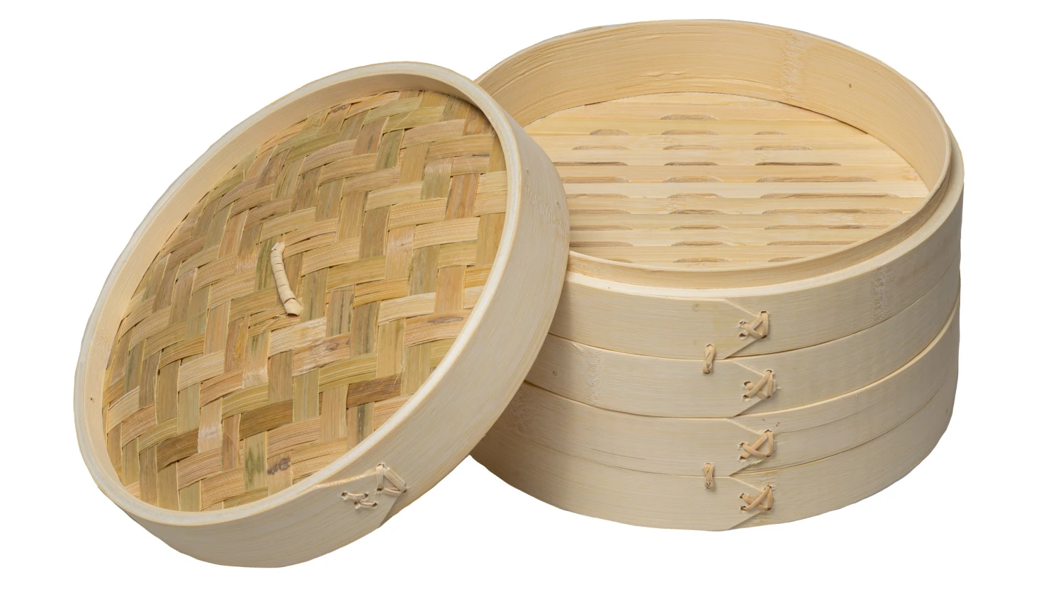 Sareva Stoommandje - Bamboe - 2-laags - ø 25 cm Sareva Stoommandje - Bamboe - 2-laags - ø 25 Cm -Praktische Winkel Voor Keukenbenodigdheden 8720364451042 4