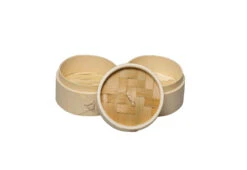 Sareva Stoommandje Bamboe 2-laags - ø 10 Cm 9 Sareva Stoommandje Bamboe 2-laags - ø 10 Cm -Praktische Winkel Voor Keukenbenodigdheden 8720364451066 2
