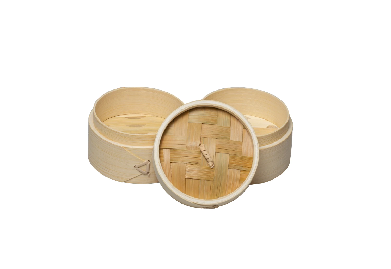 Sareva Stoommandje Bamboe 2-laags - ø 10 cm Sareva Stoommandje Bamboe 2-laags - ø 10 Cm -Praktische Winkel Voor Keukenbenodigdheden 8720364451066 2