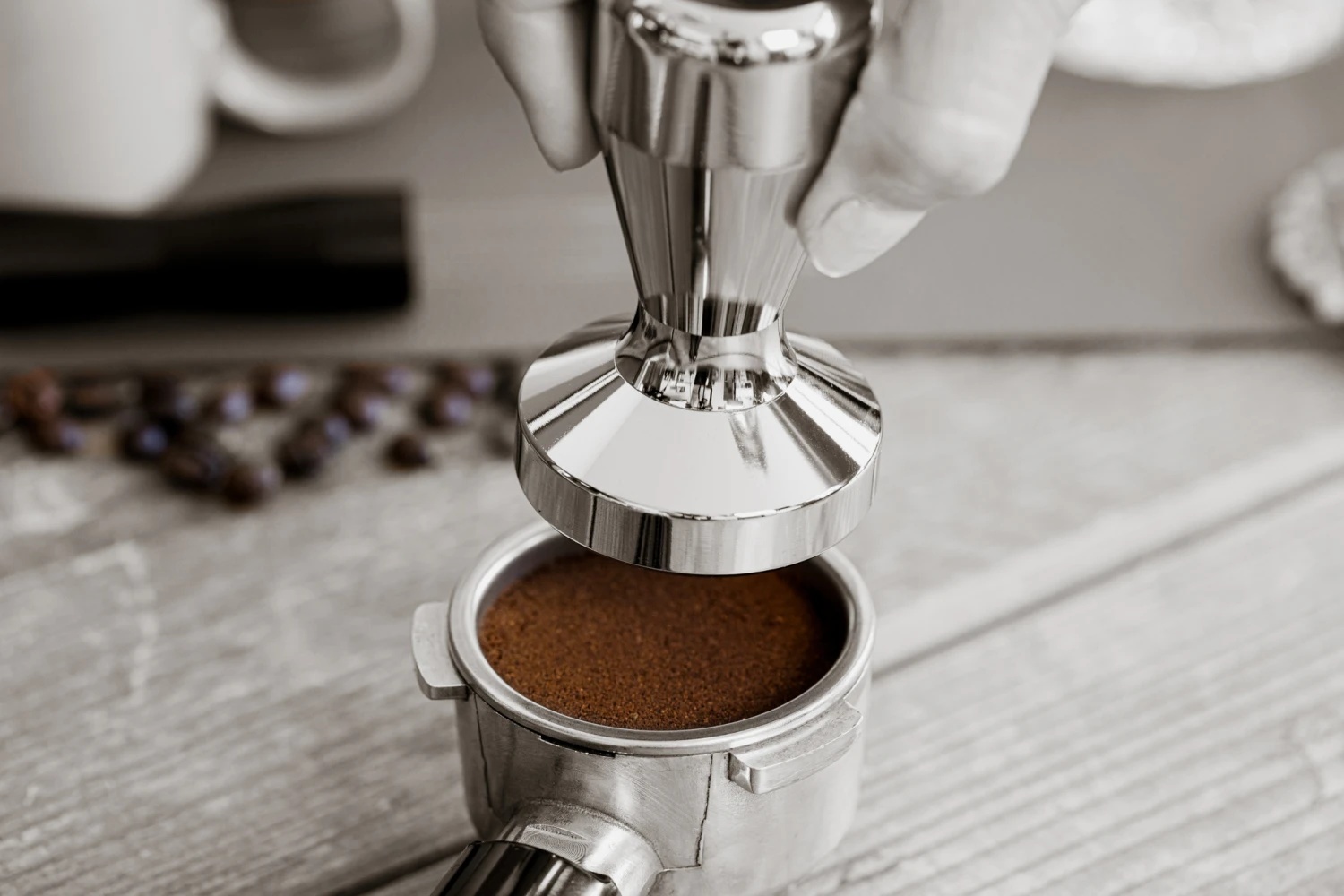 Jay Hill Koffie Barista Tamper - RVS - ø 50.8 mm Jay Hill Koffie Barista Tamper - RVS - ø 50.8 Mm -Praktische Winkel Voor Keukenbenodigdheden 8720364451141
