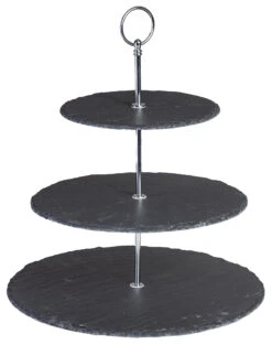 Sareva Etagere / Serveertoren Leisteen 3-Laags 4 Sareva Etagere / Serveertoren Leisteen 3-Laags -Praktische Winkel Voor Keukenbenodigdheden 8720364452896 3
