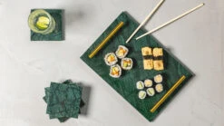 Jay Hill Onderzetters Marmer - Groen - 10 X 10 Cm - 4 Stuks 3 Jay Hill Onderzetters Marmer - Groen - 10 X 10 Cm - 4 Stuks -Praktische Winkel Voor Keukenbenodigdheden 8720364453213 3 1 1