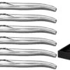 Jay Hill Steakmessen Laguiole - Raw Black - RVS - 6 Stuks 2 Jay Hill Steakmessen Laguiole - Raw Black - RVS - 6 Stuks -Praktische Winkel Voor Keukenbenodigdheden 8720364453435